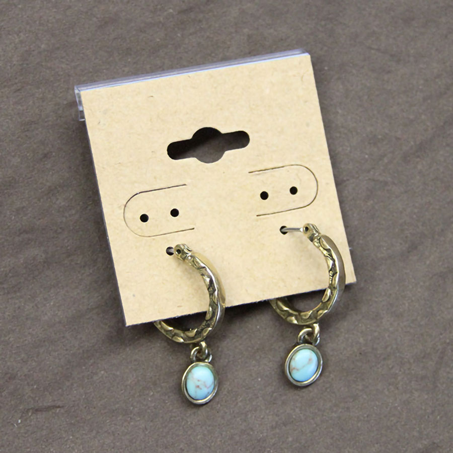Kraft Paper Covered Plastic Earring Cards Retail Jewelry Displays Kraft Paper Covered Plastic Earring Cards