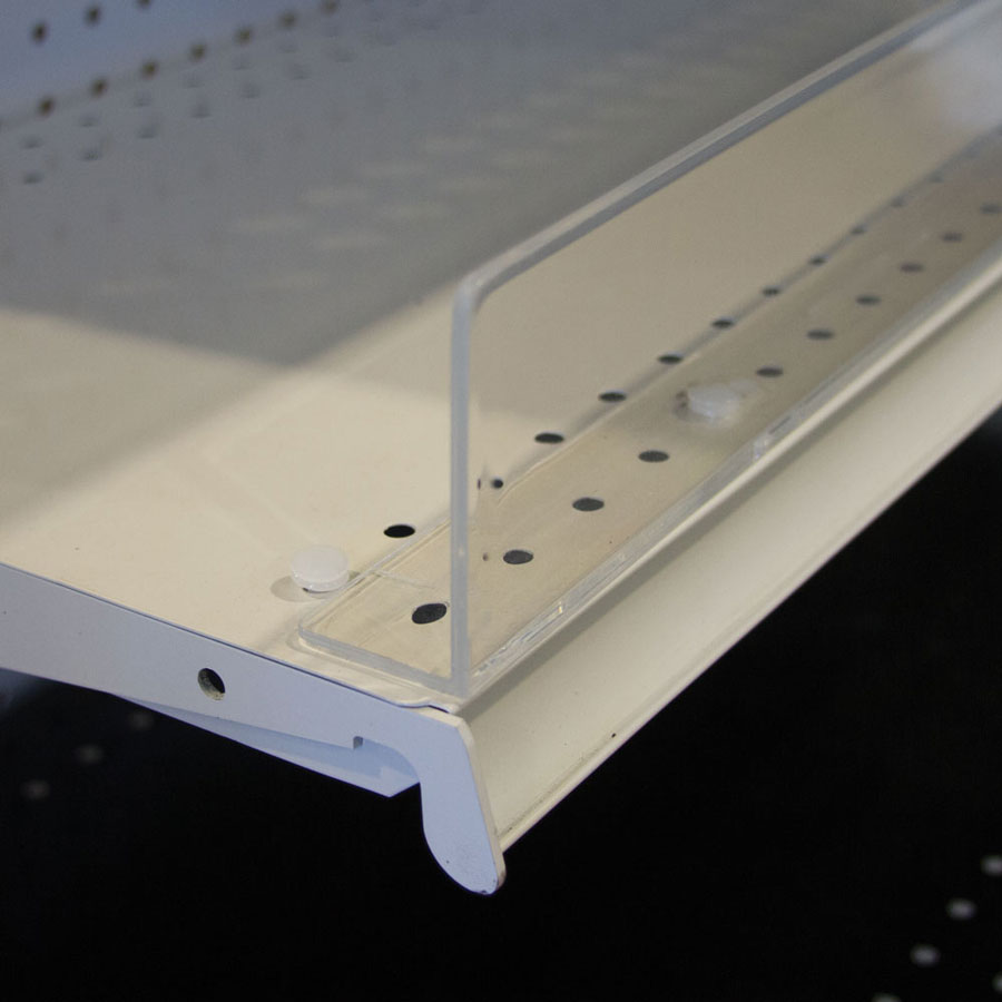 Acrylic Gondola Fencing Lozier Retail Shelving By Grand Acrylic Gondola Fencing