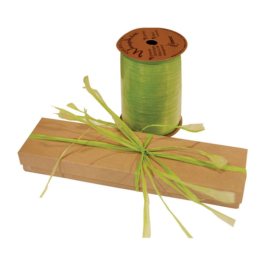 thick raffia ribbon